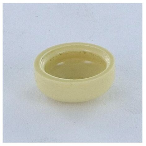 Cache vis Tête cylindrique bombée TCB Vis tôle DE4.8 Nylon RAL1014-1 pièce (1/3)