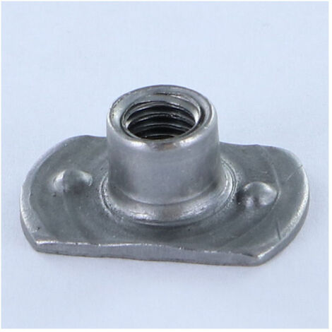 Ecrou cylindrique à souder M10 Bossage intérieur 26X18 Acier brut-30 pièces