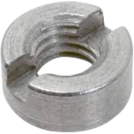 Ecrou Cylindrique Fendue Inox A1 M2-200 pièces