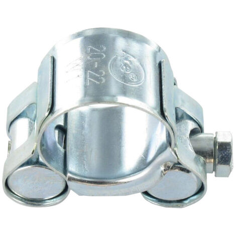 Collier à tourillons pour tuyau épais et arme Acier zingué W1 Diamètre 74 à 79