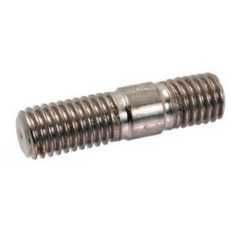 Goujon bout filetée 1xdiamètre Inox A2 M6X20 Longueur total 26-200 pièces