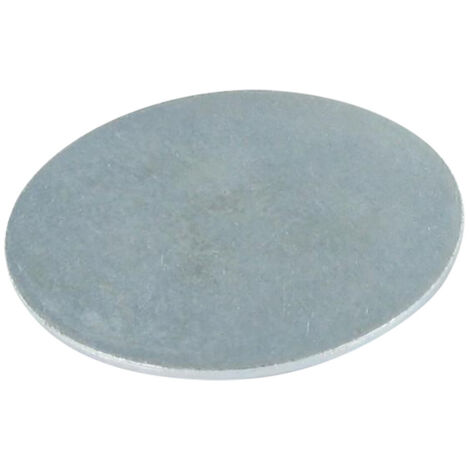 Rondelle / Disque sans trou 80X4 Acier brut-3 pièces (1/4)