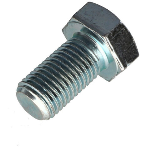 Vis métaux Tête hexagonale TH M24X40 Classe 8.8 Acier zingué-1 piece