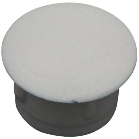 Bouchon Diamètre du corps 13 Diamètre de tête: 16 Longueur sous tête 8.5 RAL7035 gris clair-1 pièce (1/5)