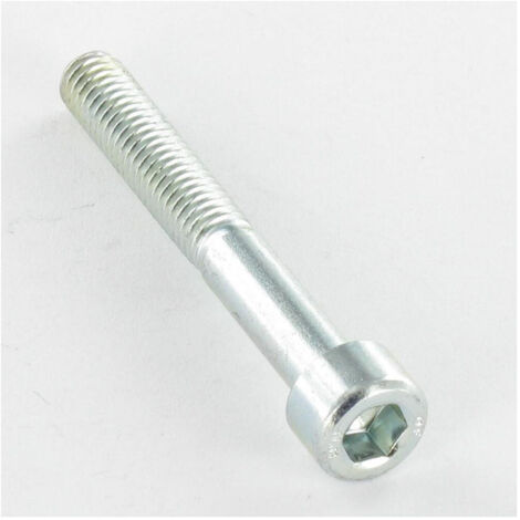 Vis métaux CHC BTR M6X43 Filetée sur 7 Classe 8.8 Clé de 5 HC5 Acier zingué-200 pièces