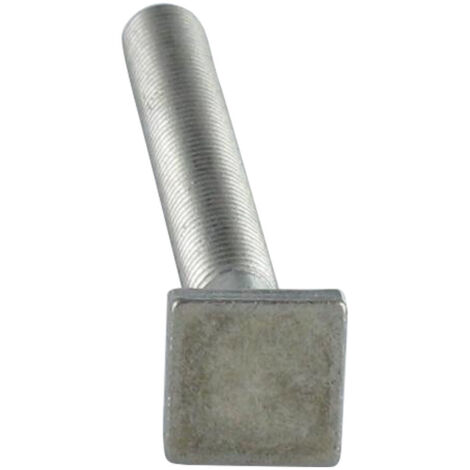 Vis métaux M6X50 Tête Carrée 10X10 EP4 Inox A2-100 pièces