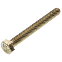 TH M10X60 Acier 8.8 Bichromaté PF DIN 931
