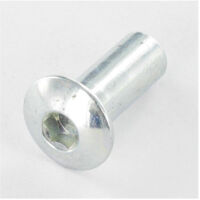 Ecrou Relieur Tête bombée Clé de 5 HC5 M6X16.5 8X20 Acier zingué-500 pièces