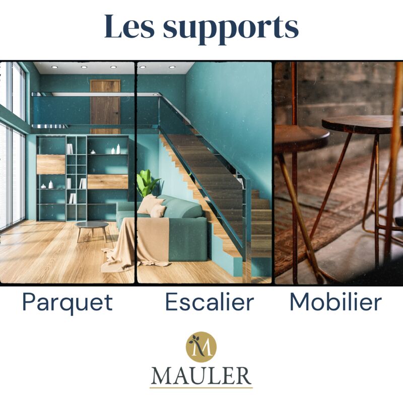 Vitrificateur pour parquet et mobilier en bois écolabel sans odeur Mauler