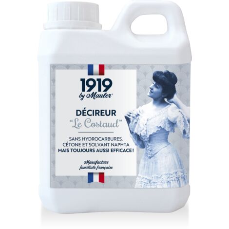 Décireur bois & parquet - 1L - Action Instantanée - Décrasse et décire, Le Costaud 1919 by Mauler