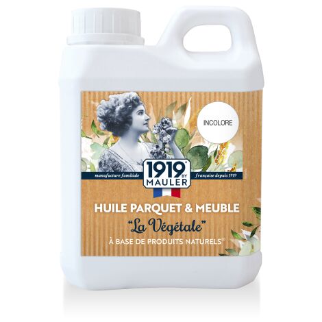 19 Huile parquet & meuble "La Végétale" 1919 BY MAULER incolore 0L5 (1/4)