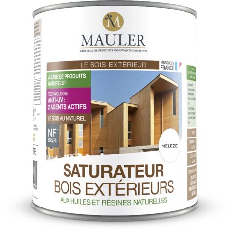 Saturateur bois extérieur naturel - 2,5 litres - Meleze