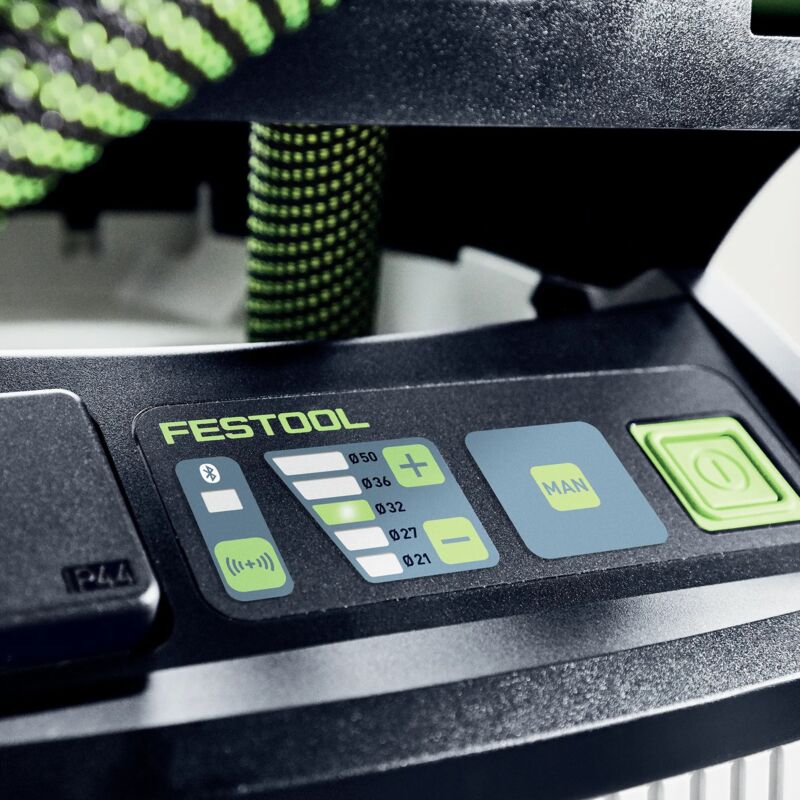 Aspirateur Professionnel Festool CTL MIDI I - Puissance 350-1200W, Débit 3700 L/min - Pour Chantier Et Atelier - 10