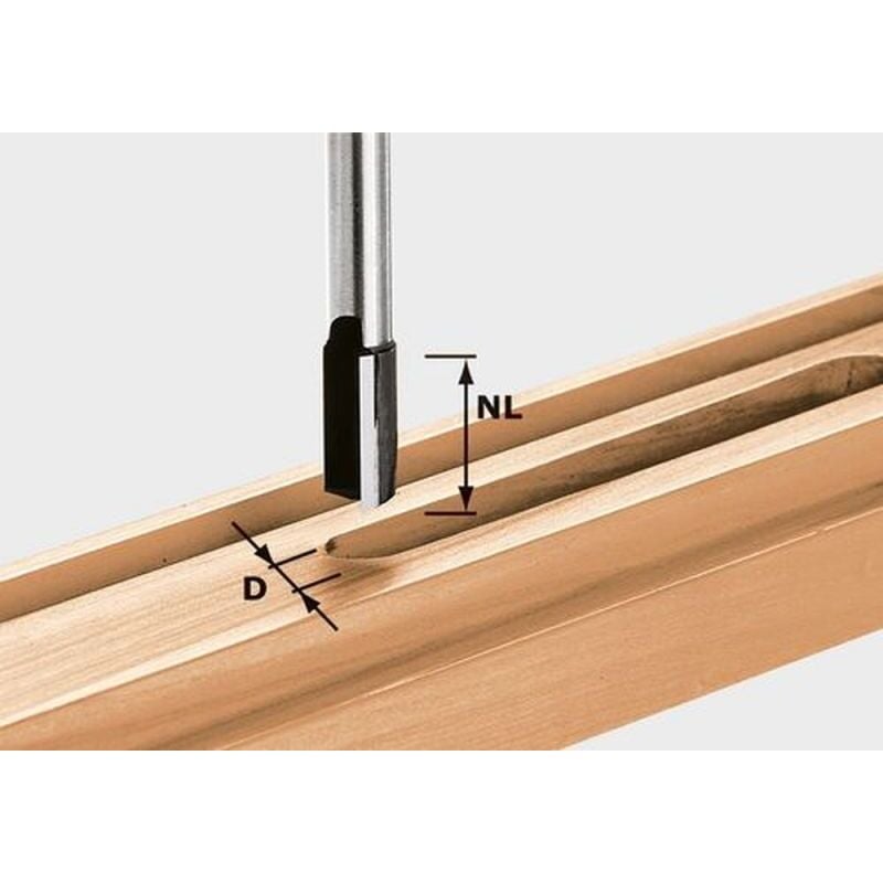 Festool Fraise à rainurer HW S8 D16/20 - 490966