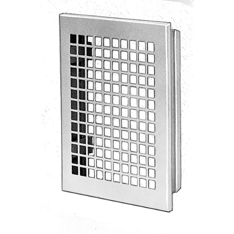 GRILLE DE VENTILATION ALU AVEC CADRE 800 X 400 POUR POSTE HTA/BT