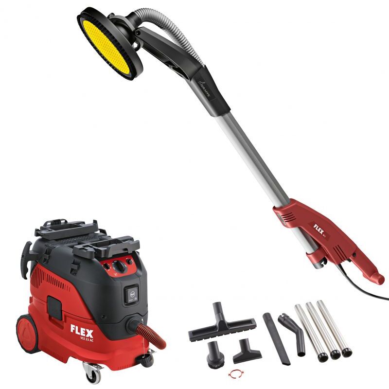 Ponceuse girafe FLEX GE5 - 225mm en housse + aspirateur FLEX VCE 33l M