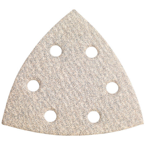 25 FEUILLES ABRASIVES AUTO-AGRIPPANTES 93 X 93 MM, P 180, PEINTURE, POUR PONCEUSE À PATIN TRIANGULAIRE (625686000) (1/2)