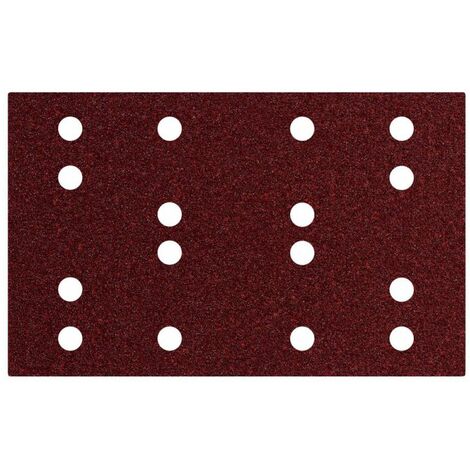 FEUILLES ABRASIVES AUTO-AGRIPPANTES 80 X 133 MM, P 180, 16 TROUS, À FIXATION AUTO-AGRIPPANTE (SRA) (635195000) (1/2)