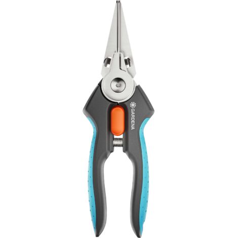 GARDENA GripCut. Ciseaux de récolte avec pince de maintien. Coupes précises et nettes. Poignées ergonomiques. Convient pour un usage alimentaire. (12213-20) (1/5)