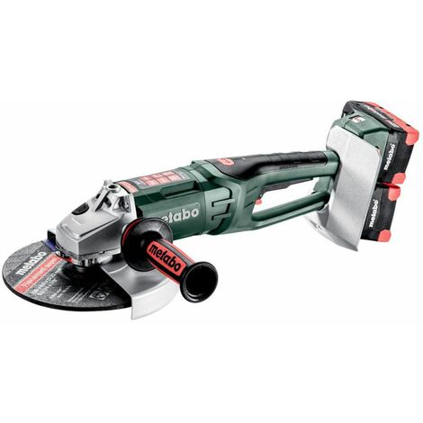 Metabo – Meuleuse d'angle 230mm 18V avec 4 batteries 8.0Ah – Moteur Brushless pour coupe rapide – Profondeur de coupe 77mm – 613103810 - BL 24-230 (1/4)