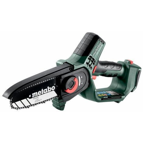 Metabo – Scie à bûches sans fil 18V – Longueur de coupe 15 cm – Vitesse de coupe 5 m/s – Pour bois dur jusqu'à 80 mm de diamètre