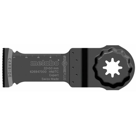 METABO Lame de scie de précision Starlock Plus, Expert, Carbide, 32 x 50 mm (626947000) (1/2)