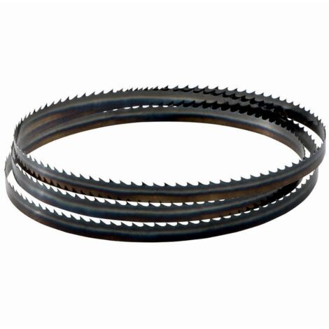 Lot De 2 Lames Scie à Ruban 1712 Mm X 9,5 Mm X 0,35 Mm – 6 TPI, Acier SK5 Pour Bois Et Métal
