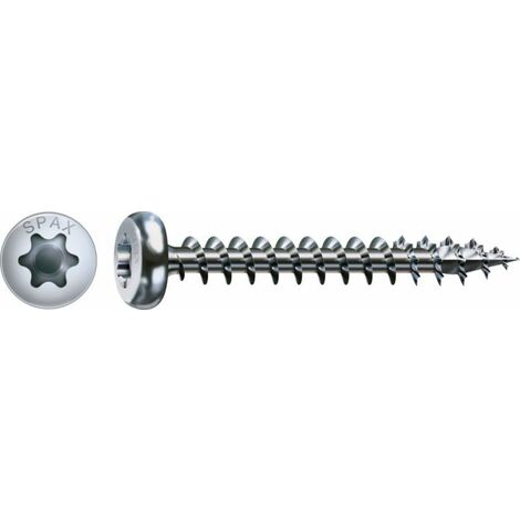 Spax Vis bois Tête ronde TR T-STAR+ TORX T20 WIROX 4.5X20-1000 pièces