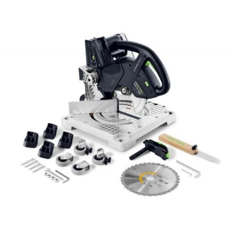 Festool – Scie à lattes sans fil SYMC 70 EB-Basic – Moteur EC-TEC sans balais – Profondeur de coupe 70mm – Pour bois dur et teck