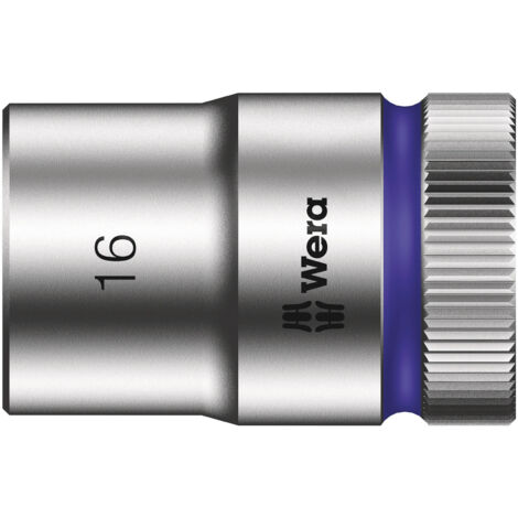 WERA 8790 HMC Douille Zyklop à emmanchement 1/2",16mm-5003607001 (1/4)