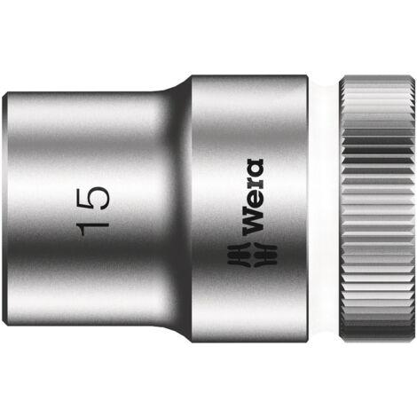 WERA 8790 HMC Douille Zyklop à emmanchement 1/2",15mm-05003606001 (1/4)
