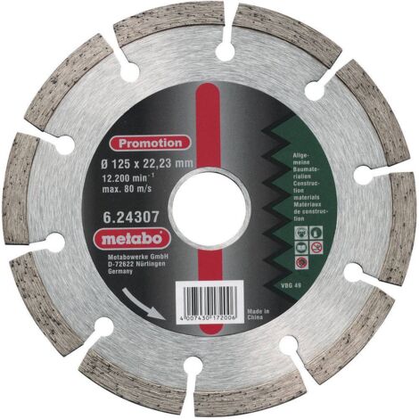 Metabo MEULE DE TRONÇONNAGE DIAMANTÉE - SP - U, 230X22,23 MM (624310000) (1/5)