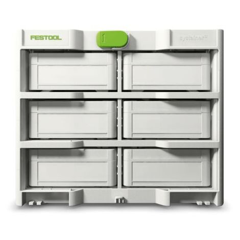 Festool Systainer³ Rack SYS3-RK/6 M 337-Set