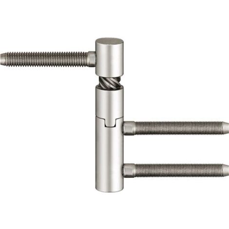 Simonswerk bande de perçage montante (montante nickelée / 40 kg) - 5 010510 1 01502 (1/4)