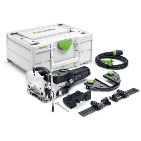 Festool – Fraiseuse 420W DF 500 RQ-Set – Moteur à mouvement pendulaire pour assemblages anti-rotation – Compatible bois dur et teck (1/5)