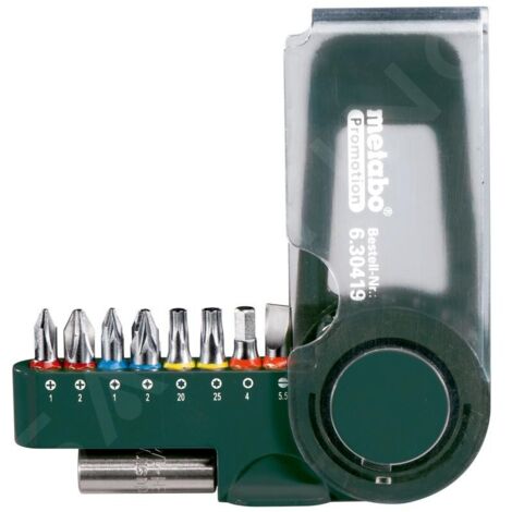 Metabo Coffret d'embouts SP, 9 pièces (630419000) (1/2)