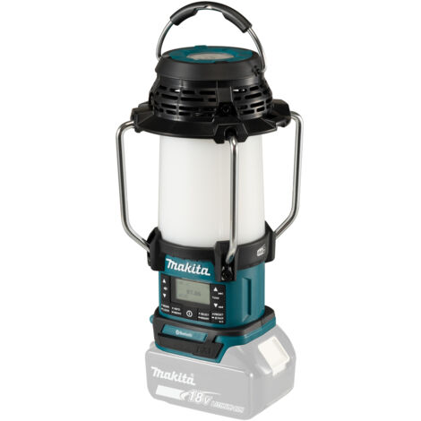 Makita – Radio avec lanterne LED DMR056 – 14,4 à 18 V Li-Ion – Bluetooth – DAB – 310 lumens – Port USB pour recharge