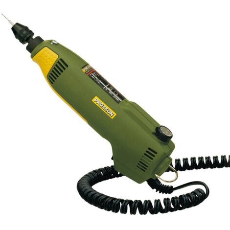 Proxxon – Outil multi-fonction 100W – Tension 12-18V – Broche de précision acier – Pour perçage, fraisage et gravure précise