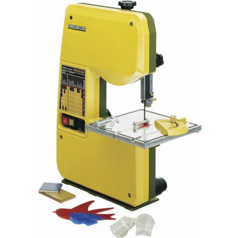 Proxxon – Scie à ruban de table 85W – Hauteur de coupe 80mm – Vitesse réglable 180-330m/min – Lame 5mm pour bois, plastique, métal - C58968 (1/3)