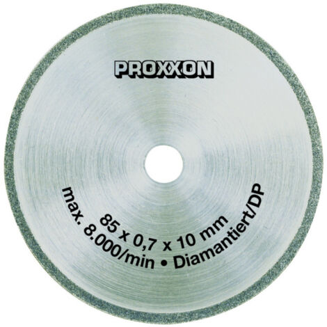 Lame de scie circulaire PROXXON, revêtement diamant, Ø 85 x 0,7 x 10 mm - 28735 (1/3)