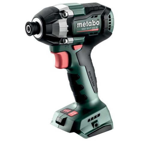 Metabo – Visseuse à chocs sans fil 18V – Moteur Brushless – Couple 200 Nm – Pour vis M16 – Cadence 3750/min – Boîtier aluminium robuste (1/10)