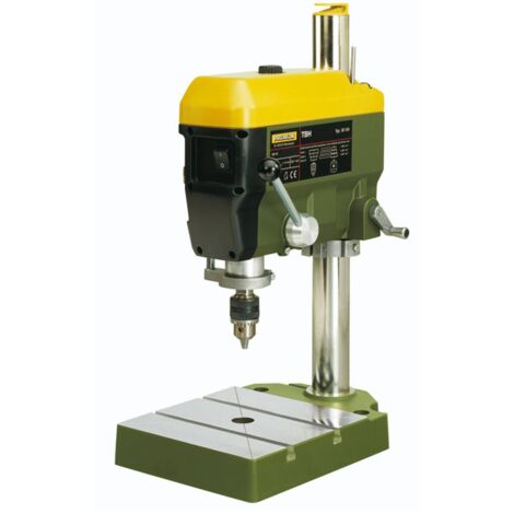 Proxxon – Perceuse à colonne 230V – Moteur puissant 500W – 3 vitesses 1080/2400/4500 t/min – Profondeur de perçage 10 mm – Table 200 x 200 mm