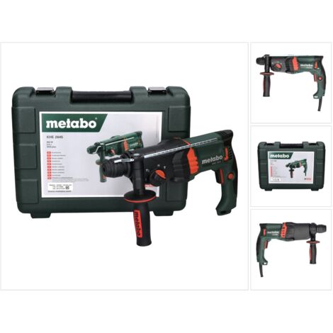 Metabo – Perforateur burineur SDS-plus 2,9 J 850 W pour béton armé – Système de frappe pneumatique – Poignée antidérapante – 601710500 (1/10)