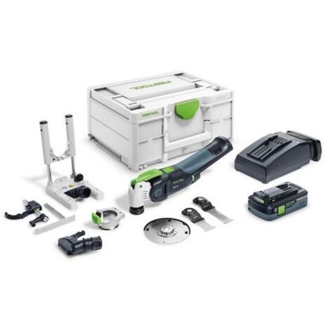 Festool – Outil oscillant sans fil 18V – Moteur EC-TEC sans charbons – Précision maximale pour bois et plastiques – 576593