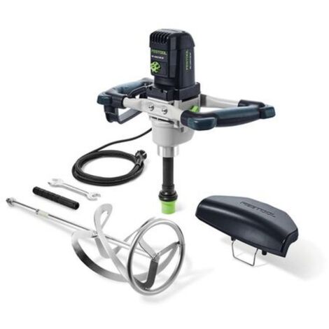 Festool – Mélangeur peinture 1500W 2 vitesses pour béton et mortier – Système d'aspiration MX – 90 litres – 575818
