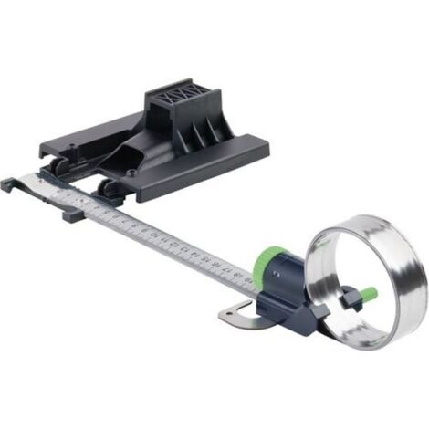 Compas Festool KS-PS 420 avec table d'adaptation – Coupe circulaire de 120 mm à 3 m – Stable et facile à monter sans outils