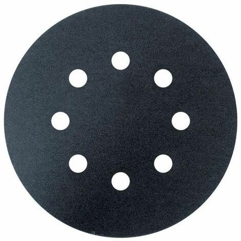 Disque abrasif auto-agrippant en corindon grain 60 - 240 Ø 125 mm 5 pièces  WOLFCRAFT