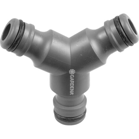 Raccord en Y GARDENA 00934-50 plastique raccord enfichable, Ø 13 mm (1/2")