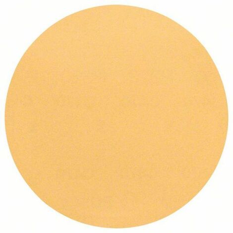 Bosch Feuille de papier abrasif C470, 115 mm, 320, non perforé, velcro, paquet de 50 2608621041 (1/4)
