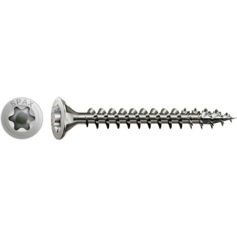 SPAX - VIS UNIVERSELLE, TÊTE FRAISÉE, T, 4 CUT, T-STAR PLUS, ACIER INOXYDABLE A2, 1.4567-1197000350163, 1197000350163